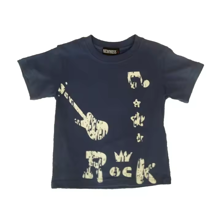 Camisetas Niño  Newness  Manga Corta  Azul  Beige 2 años  3 años  4 años 6 años 92 98  104 116 Algodón Verano - 1