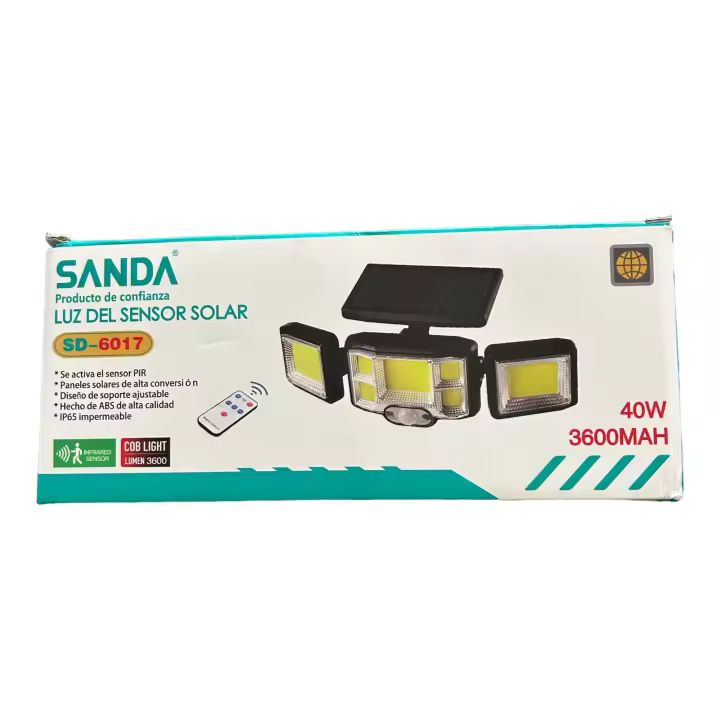 SANDA Luz del sensor solar SD-6017 - 1