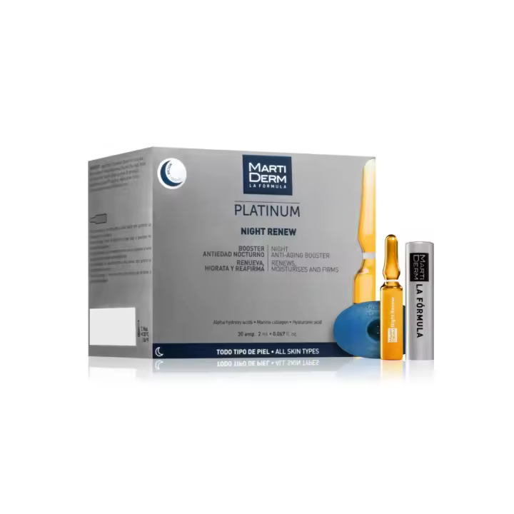 Martiderm Platinum Night renew 30 ampollas de 2ml - 1