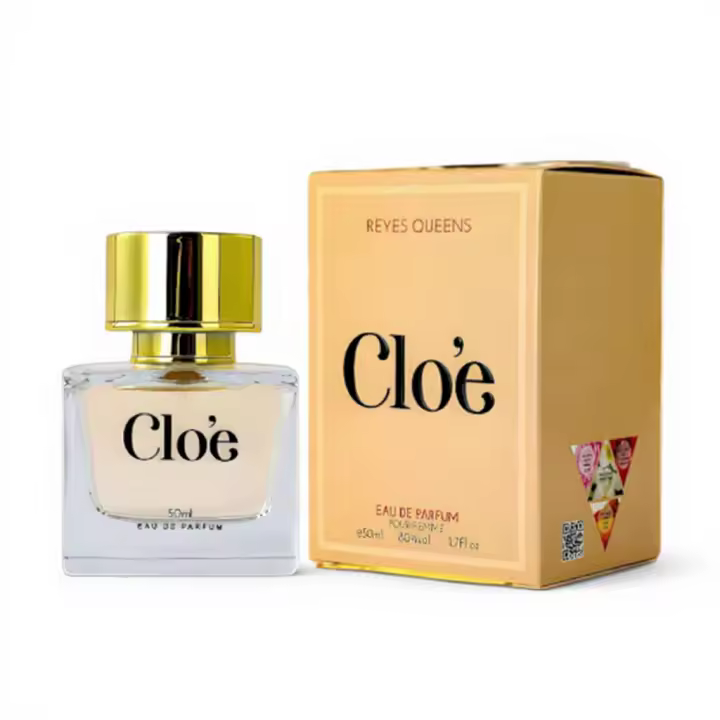 Perfume femenino Clo’e Eau de Parfum 50ml de Reyes Queens, fragancia elegante y actual ideal para el día a día o ocasiones especiales. 🚚 Envíos a España 24/48 horas. - 1