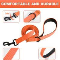 Correa Para Perros De 6 Piezas Larga De Poliamida Con Mango Suave Y Durable Con Ganchillo De Rotación Metálica Para Pequeños a Grandes Perros - details 5