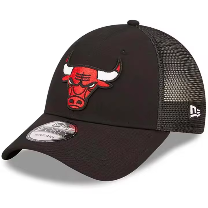 Gorra New Era Chicagobulls Home Field Black 9Forty para hombre en color negro - 1
