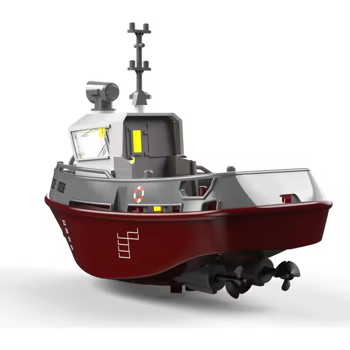 Barco RC S820 2.4G 1/72 Con Dos Motores Potentes Modelo De Barco Remolcador Eléctrico Control Remoto Para Niños Regalo - 1