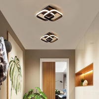 Lámpara De Techo Moderna En Metal Tres Tonos Para Sala De Estar Pasillo Balcón Decoración Del Hogar Incluye Bombillas Fuente De Alimentación AC 85-265V - details 5