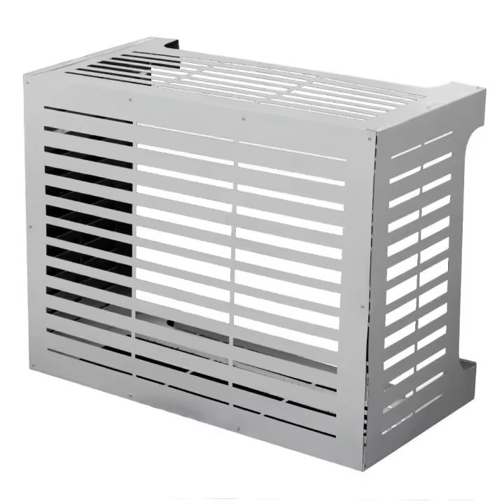 Cubierta para aire acondicionado LINEAR M Cubierta para aire acondicionado de Aluminio Blanco L86 X P44 X H68 cm - 1