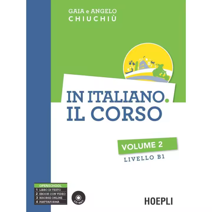 2.In Italiano. Il corso VV.AA. HOEPLI Italiano 9 - 1
