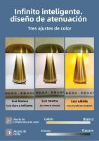 Lámpara De Mesa Retro LED Con Sensor Táctil Luz Nocturna De 3 Temperaturas De Color Forma De Hongos Para Decoración De Bar Y Restaurante Oficina Y Dormitorio - details 2