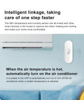 Sensor De Temperatura Y Humedad WiFi Para El Hogar Inteligente Compatible Con Alexa Tuya Medidor Interior Precisión Alta Batería AAA Incluida - details 3