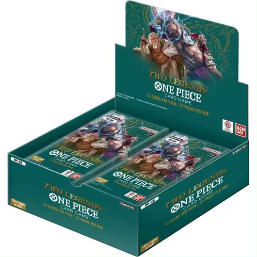 One Piece Two Legends OP08: Caja de Sobres (24) INGLÉS. One Piece juego de cartas coleccionables. Blackfire - 1