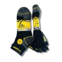 POSETS - Pack 6/12 Calcetines Tobillero de Trabajo Hombre - Calcetines Reforzados en Talón y Punta, Costuras Anti-Rozaduras - Colores Surtidos - Fabricado en España - Talla 41-46 - details 2
