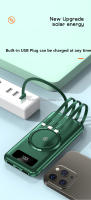 Banco de energía inalámbrico de carga rápida de 10000 mAh, portátil, gran capacidad, pantalla digital de 4 líneas, entrada USB, ABS de 10 W - details 4