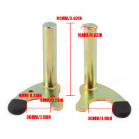 Soporte De Rueda Para Motocicleta 2pcs Soporte De Elevación De Eje Trasero De Alta Resistencia Marco De Soporte De Pies De Pista Para Motocicleta - details 7