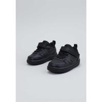 Nike COURT BOROUGH LOW 2TDV Deportivas Planas Bebé - niño (hasta la talla 30) Negro - details 0