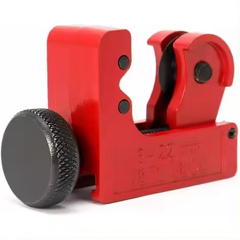 Mini cortador de tubos de cobre, 3-22 mm, para tubos y caños de cobre, latón, PVC, plástico y aluminio - 1