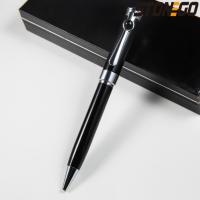 STONEGO Lápiz De Bola De Lujo Negro Tamaño Medio (1.0mm) Recargable Pluma Esfera Suave Para Escritura Metal - details 1
