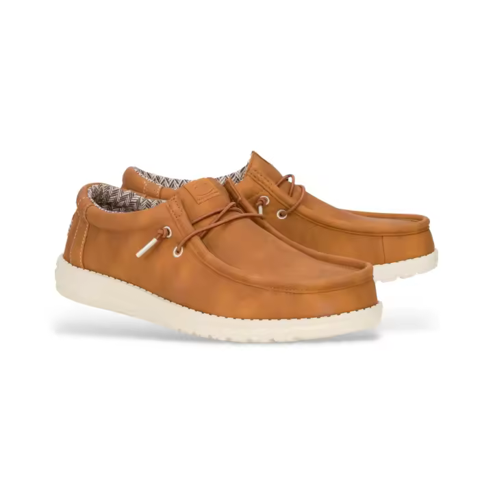 HD41894-265 462114 Hey Dude modelo wally en color camel. Cómodas, flexibles y superligeras. El modelo de Hey Dude que nunca falla - 1