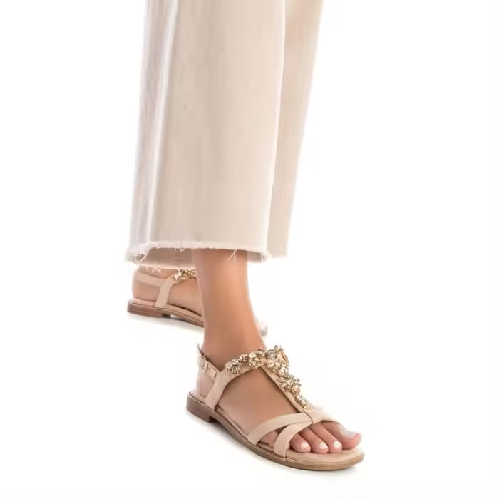 Xti - Sandalia Beige 142856 - Elegante y Cómoda - 1