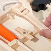 Juego De Herramientas Montessori Para Niños Y Niñas Set De Obrador De Madera Educativo Juguetes Constructivos Para Niños Mayores De 14 Años - details 5