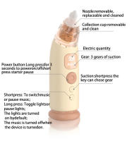 Aspirador nasal eléctrico para bebé, limpiador de cavidad nasal para recién nacido, succión bucal, limpieza de mocos y mocos, color verde claro - details 13