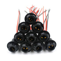 10Pcs Soporte De Bombilla T10 En Goma Suave Adecuado Para Coches Camiones Barcos Conector De Extensión Accesorios Base Soporte W5W 168 194 - details 3