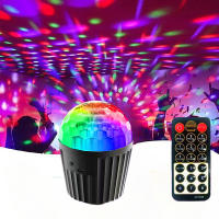 Lámpara De Escenario Dinámica Multicolor LED Para Interior Mini Bola Mágica Decorativa Luz Nocturna De Ambiente Disco - details 1
