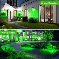 Lámpara Solar LED Verde Super Brillante Para Exterior Impermeable IP65 Luz De Jardín Solar Con Sensor De Movimiento Control Remoto Incluido - details 7