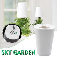 Maceta Inversa Para Plantas De Interior Con Flor Antigua Reciclada Cerámica Para Patio Jardín Y Escritorio Estilo Europeo - details 0