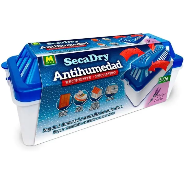 Secadry Antihumedad: Eficaz Recambio de 500g para Tu Hogar - 1