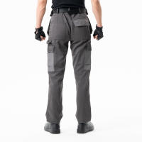 Pantalones De Cargo Para Hombre Resistentes Al Desgaste Con Bolsillos Para Actividades Al Aire Libre Pesca Senderismo Trekking - details 6