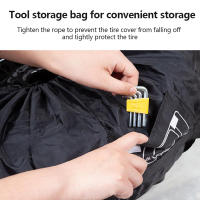 Funda De Neumático Para Coche Accesorios De Rueda Portátil Bolsa De Almacenamiento Para Rueda De Reserva De Automóviles - details 3