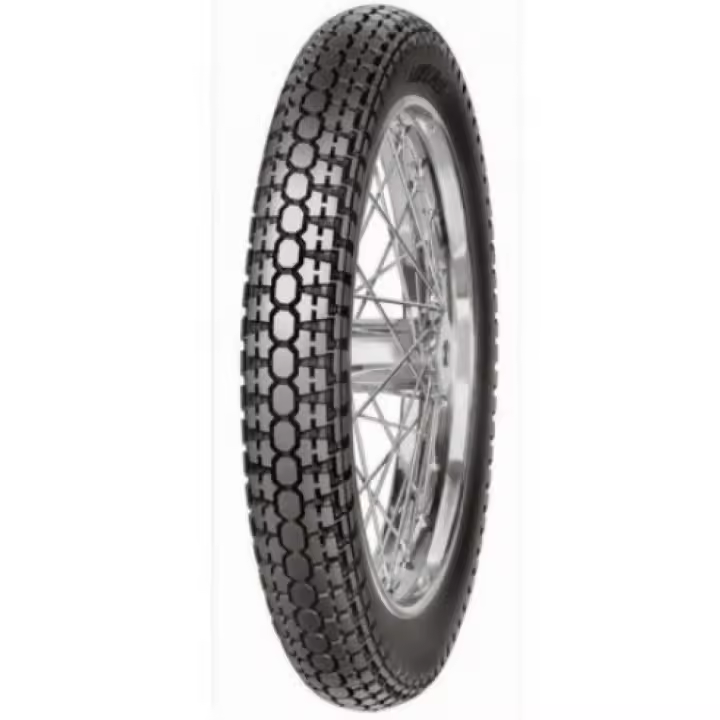 Neumático De Moto Mitas 4.00 -19 71P H-02 Reforz. Tt Super Size - 1