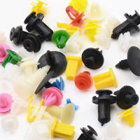 Clavija De Coche 100pcs Clip Plástico Mixto Clip Híbrido Tornillo De Fijación De Parachoques Accesorios De Automóvil - details 8