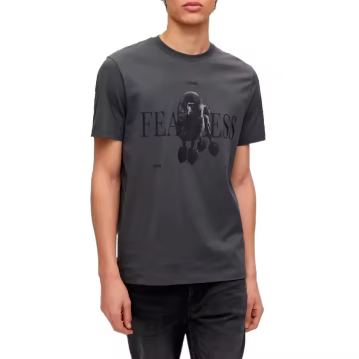 HUGO BOSS  Camiseta Manga Corta Hombre  Color Gris 50491814 022. - 1