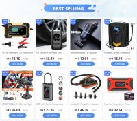 Cargador De Batería Para Coche SUV Camión Barco Motocicleta 12V/24V Gran Potencia 400W 260W Inteligente Pulso De Reparación - details 0