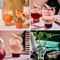 KEMORELA Vaso De Barra Estilo Nórdico Para Cócteles Taza De Café Transparente Vaso De Mousse De Yogur Copa De Helado Postre Vaso De Batido De Leche - details 8