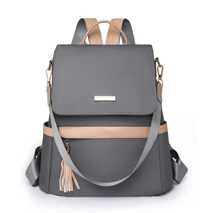Mochila Urbana de alta gama de Nailon, mochila de gran capacidad para Mujer. - 1