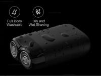 Afeitadora Eléctrica Xiaomi Mijia S100 Doble Hoja Seco Húmedo Para Barba Recargable Para Hombres Máquina De Afeitar Para Viajes - details 1