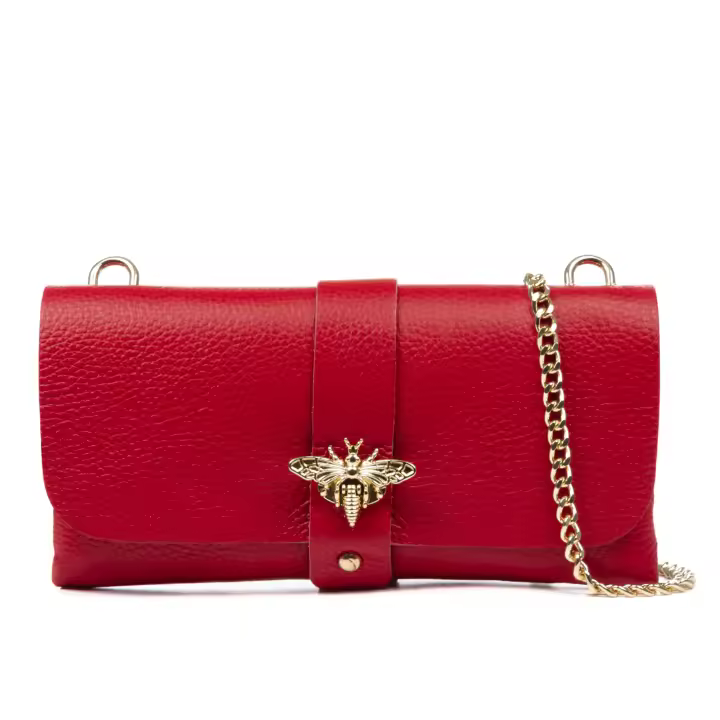 FIRENZE ARTEGIANI. Amaseno bolso bandolera mujer. Piel auténtica Dollaro. 23x5,5x12cm. - 1