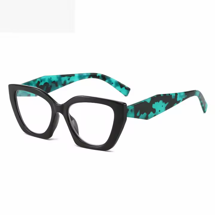 Gafas De Lectura Unisex Grandes Bloqueando Luz Azul Para Computadora Con Lentes De Polipropileno Estilo Cat Eye +1.0 a +4.0 - 1