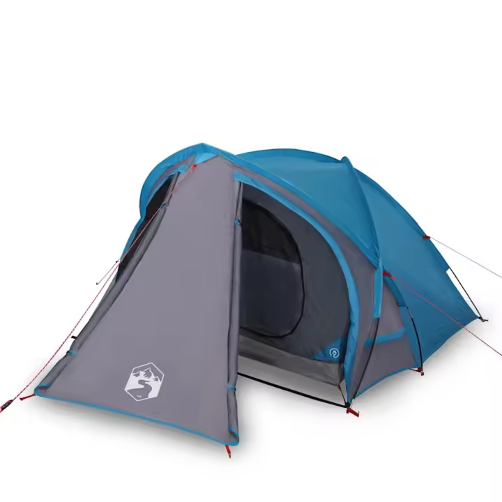 vidaXL Tienda de campaña iglú para 2 personas impermeable azul - 1
