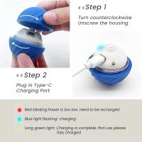 Nueva Bola Inteligente Para Perros Juguetes Móviles Automáticos Y Recargables De Plástico Duradero Para Entretener a Tu Mascota - details 4