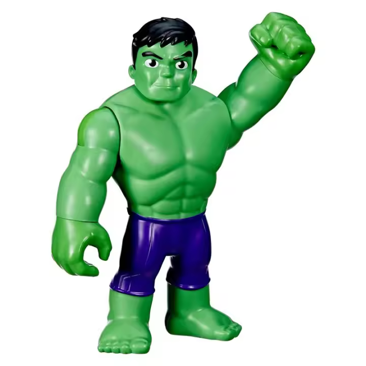 Hasbro Figura Gigante de Hulk 22,5cm de Spidey y Su Superequipo - Más de 4 Años - Alta Calidad - 1