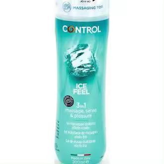 Control Ice Feel 3 En 1 Gel De Masaje Hidratante 200Ml - 1