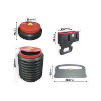 SET ORGANIZADOR DE MALETERO MULTIFUNCIONAL JBM 52618. Set compuesto de 4 piezas: - cofre felxible 37L con tapa (300mm x 490mm) - bidón circular con tapa 180mm de diam. (230mm altura) - colgador porta objetos sin tapa (9omm altura x 260mm largo) - bandeja - details 0