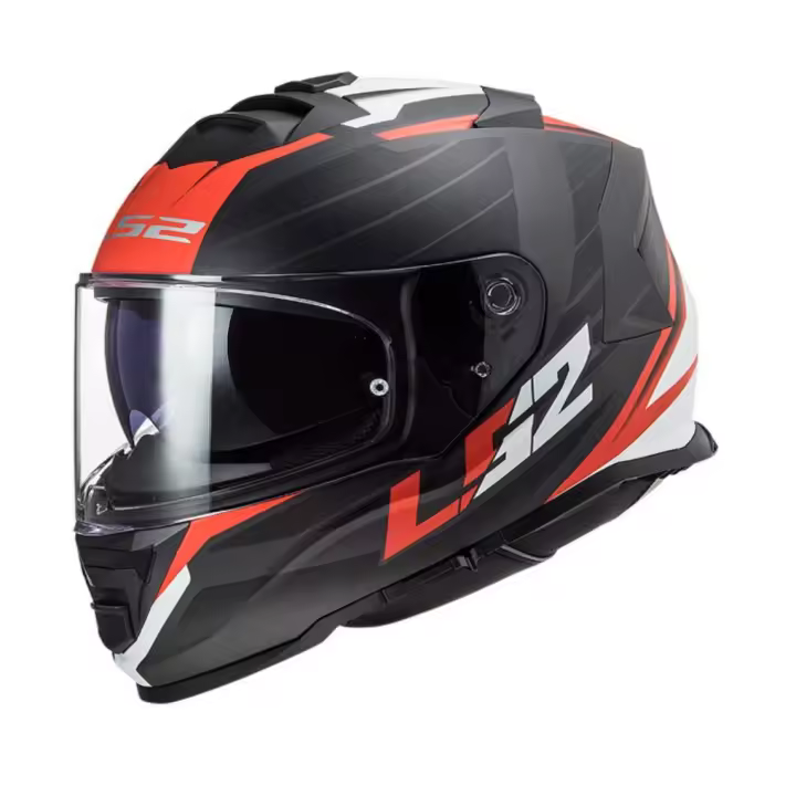 Casco Integral LS2 FF800 Storm Nerve Matt Black Red - 1