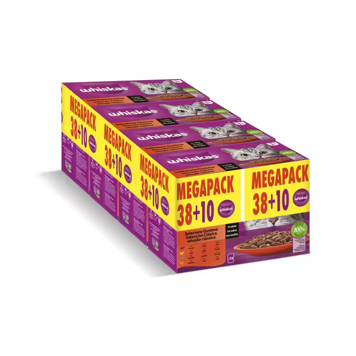 WHISKAS MEGAPACK CORE CARNES CLASICA - 1