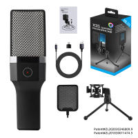 Micrófono Profesional Para Juegos De Computadora Condensador USB Para Streaming En Vivo Podcast Estudio Micrófono Karaoke Kit De Microfonos Para PC Y Portátil - details 36
