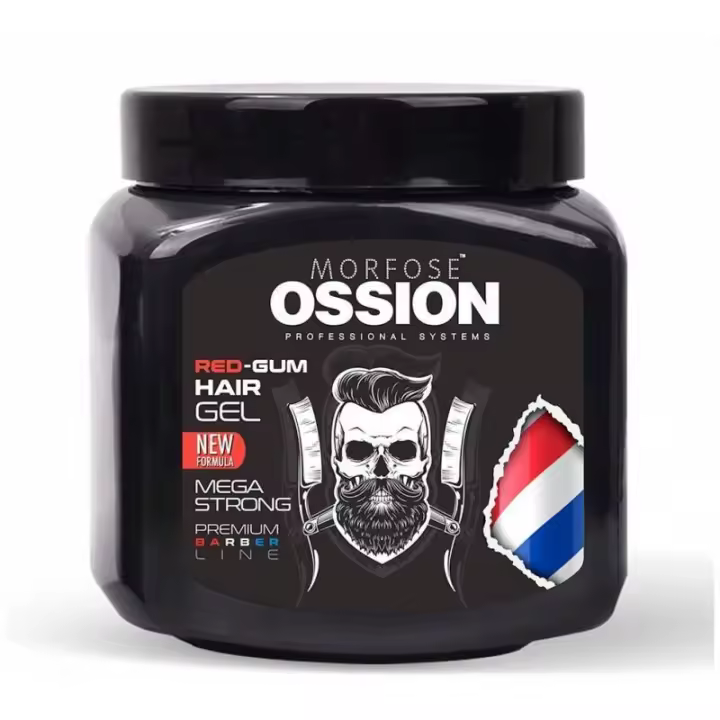 Morfose ossion professional systems hair gel, mega strong, gel para pelo, gomina 750ml - 1
