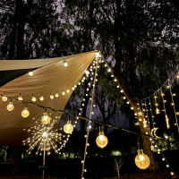 Cadenas De Luces Solares LED 20-100 IP65 Impermeables Para Jardín Navidad Decoración 12M Luces De Fairy Solar Autónoma Modernas - details 12