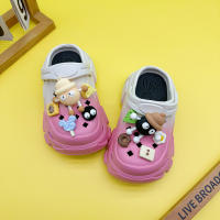 Nuevos Zapatos De Clog Para Niños Y Niñas Familia De Dibujos Animados X606 Antideslizantes Cómodos Para Todas Las Estaciones - details 2
